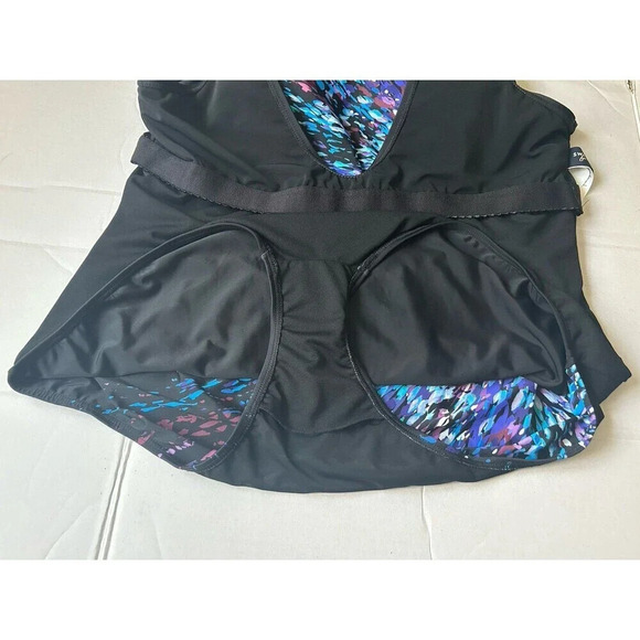 Swimsuits For All Women’s High Neck Swimsuit size 26 - Picture 5 of 8